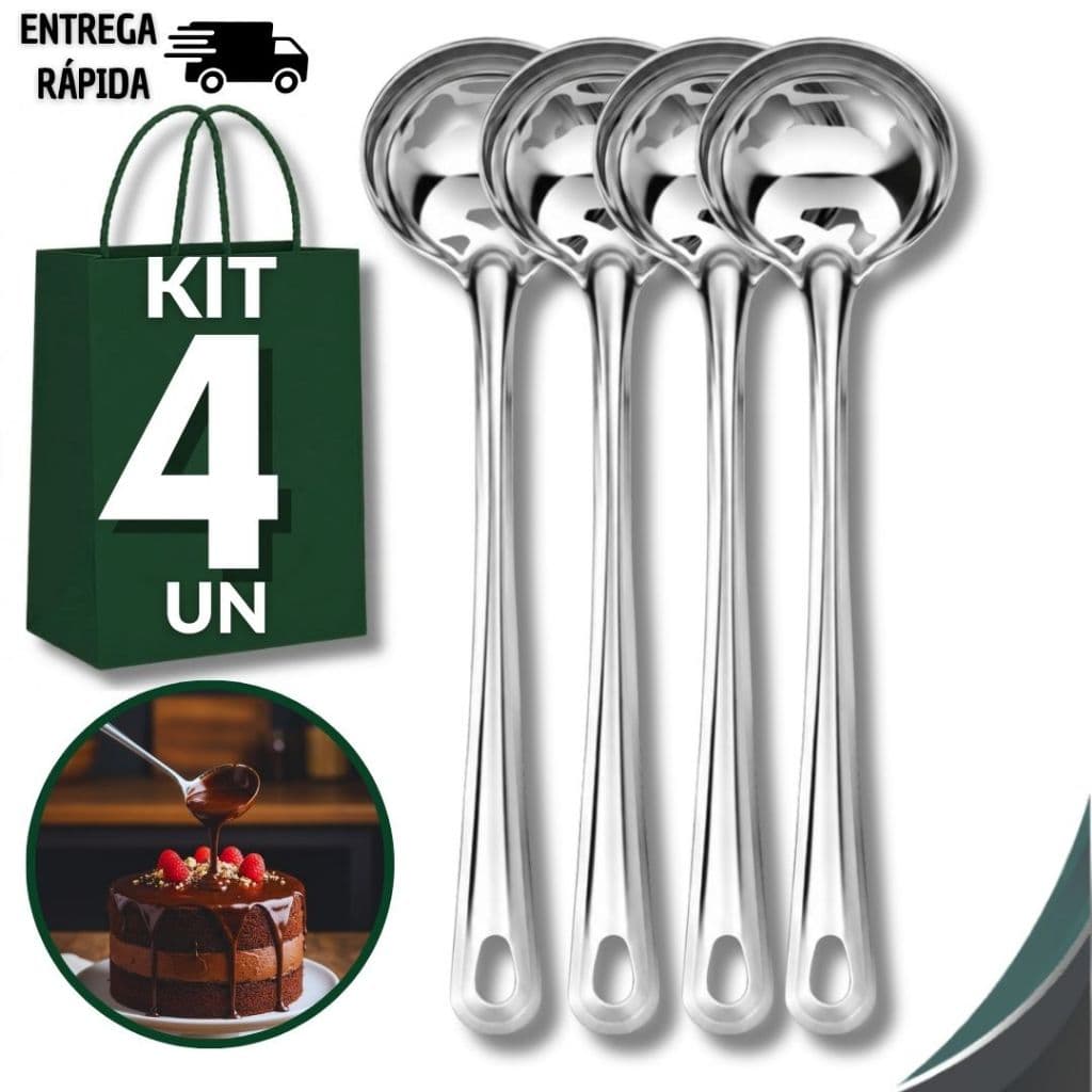 Conjunto Mini Conchas Inox Conchas Pequena 16,8Cm Sobremesa Canjica Buffet Eventos Caldas Aço Inoxidável Atacado