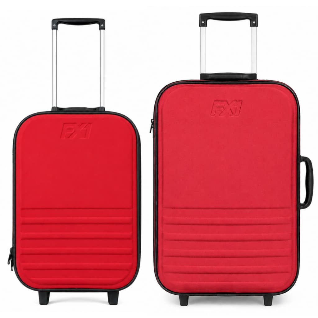 Kit Mala De Bordo Pequena 10 kg e Mala De Viagem Média 23 kg