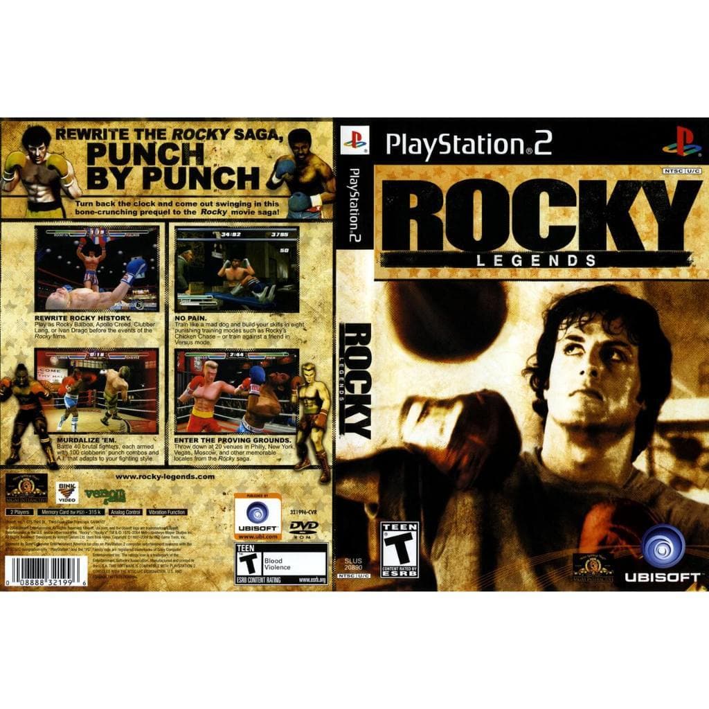 Rocky Legends para p.s.2