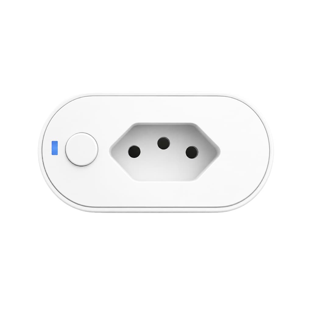 Tomada Inteligente Wi-Fi, Sem HUB, Compatível Alexa e Google, 10A Bivolt 1600W, ELG SHPT400