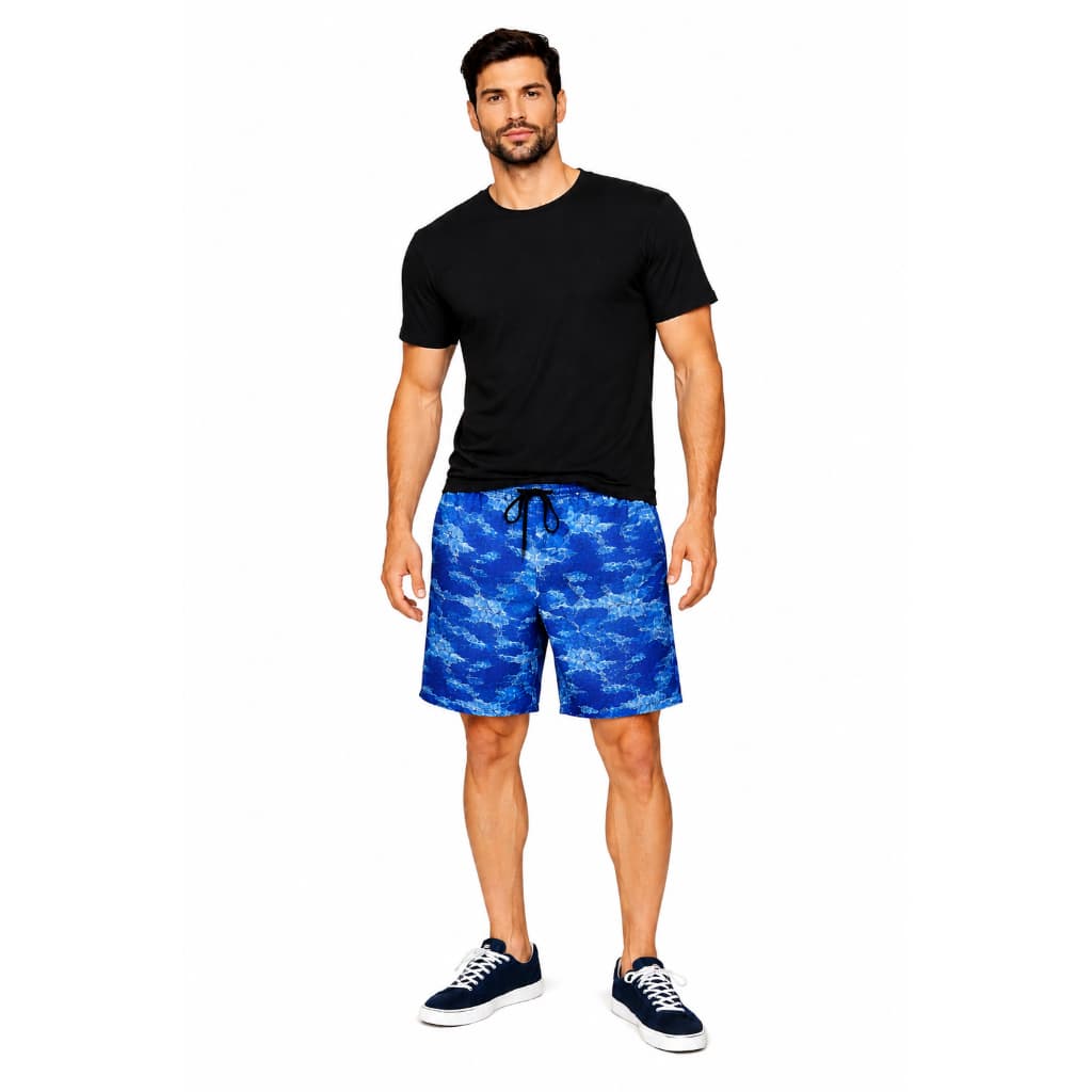Bermudas Tactel Estampadas Masculina Shorts Praia Mauricinho