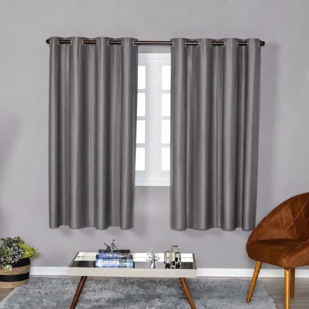 Cortina Blackout PVC 2,20m x 1,40m Bloqueia 100% da Luz