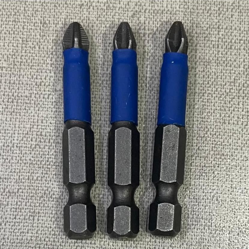 Kit Bits Ponteira Philips PH2 Magnética Impacto Kit com 3 Peças