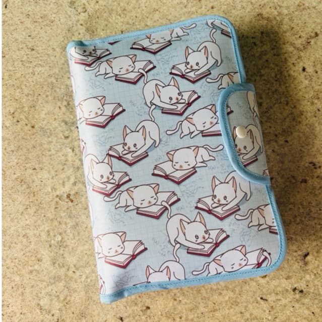 Pasta Organizadora A5 para livros, agenda, caderno, bíblia, caderneta vacinação