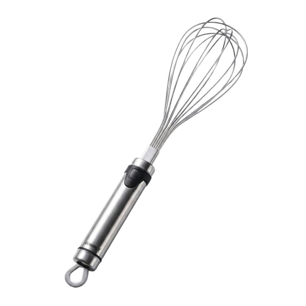 Batedor de Arame Fouet Bergner em Aço Inox para Bolos Molhos e Cremes