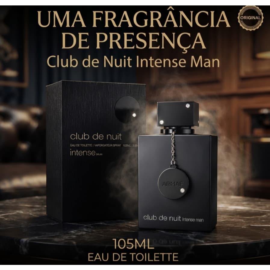 Perfume Armaf Club de Nuit Intense Man Masculino Eau de Toilette 105ml Original Importado