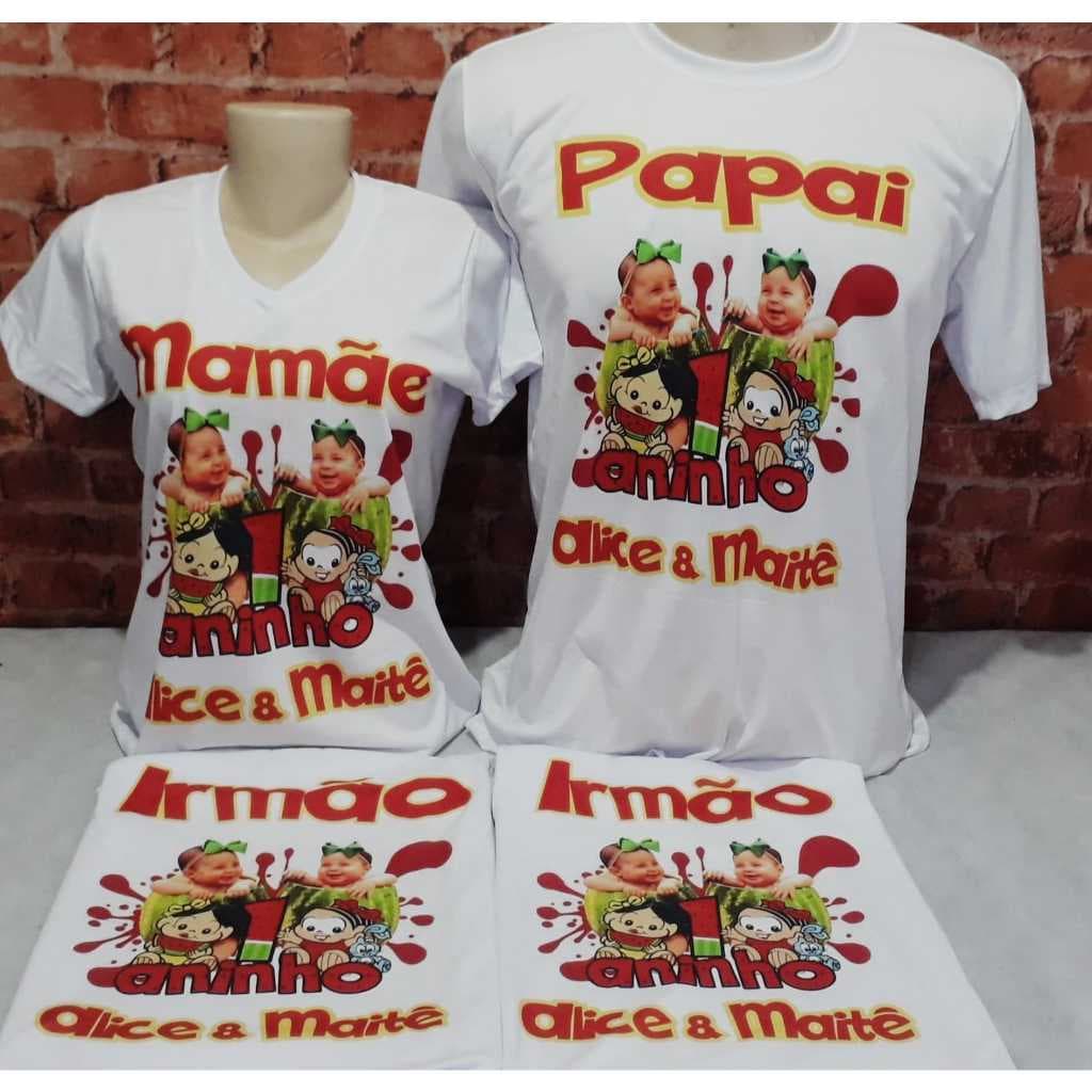 3 Camiseta Personalizada Aniversário Camiseta Niver Camiseta Festa