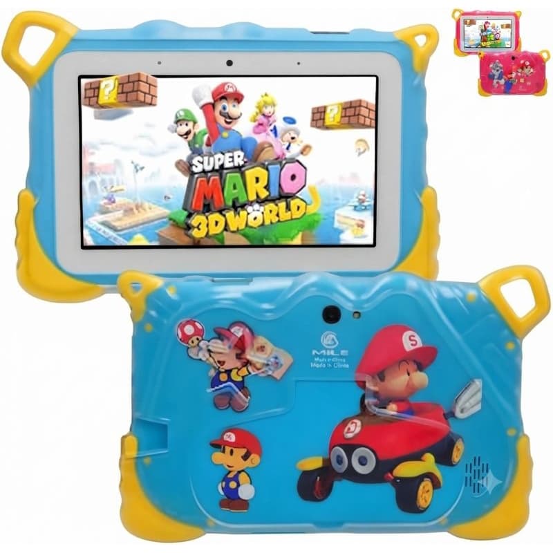 Tablet Infantil ATOUCH Q39 (8GB + 256GB) – 7 Polegadas com Capa Antiqueda