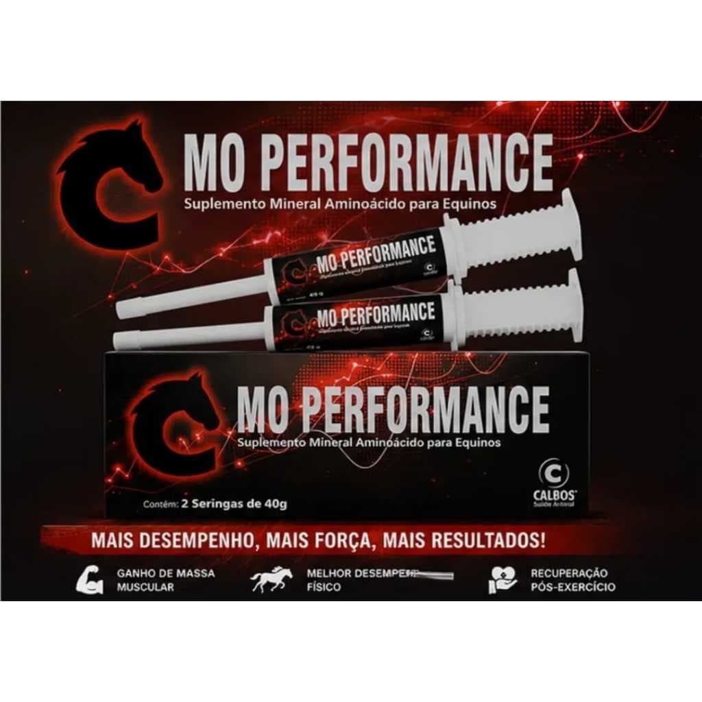 Suplemento Mineral Mo Performance 2x40g Pasta Equinos Calbos