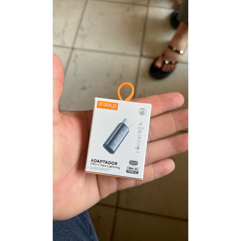 Adaptador Tipo-C para Lightning