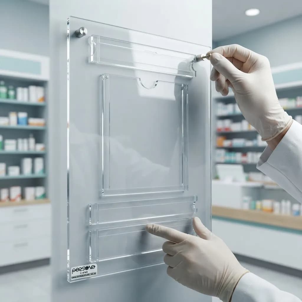 Placa Farmacêutico - CRF - Persona Acrilicos