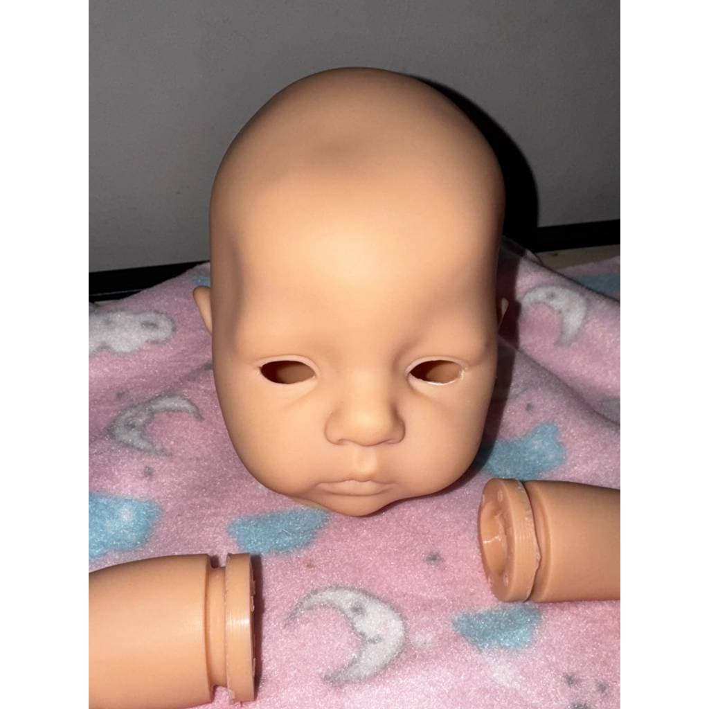 Kit Boneca Reborn Molde Corpinho Silicone  IMPORTADO  Pintado 78 SEM PINTURA