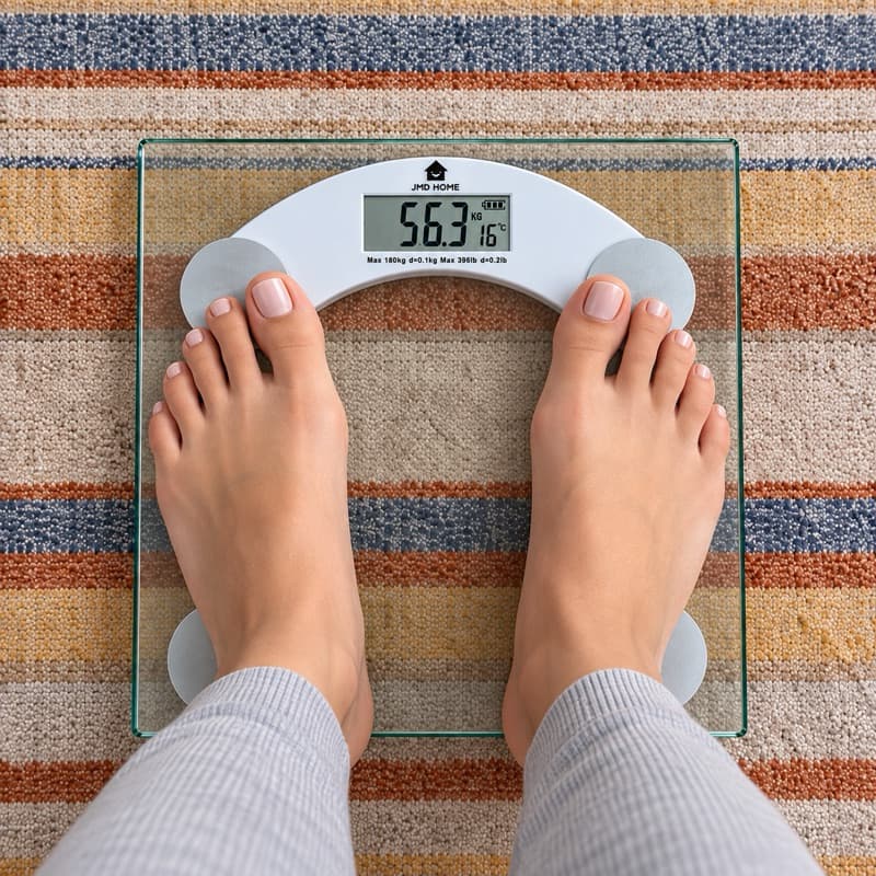 Balança Digital Corporal até 180kg - Balança de Banheiro Eletrônica