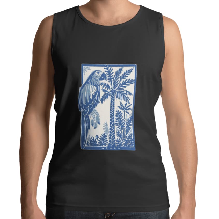 Regata Masculina 100% Algodão Leve Confortável Verão Casual