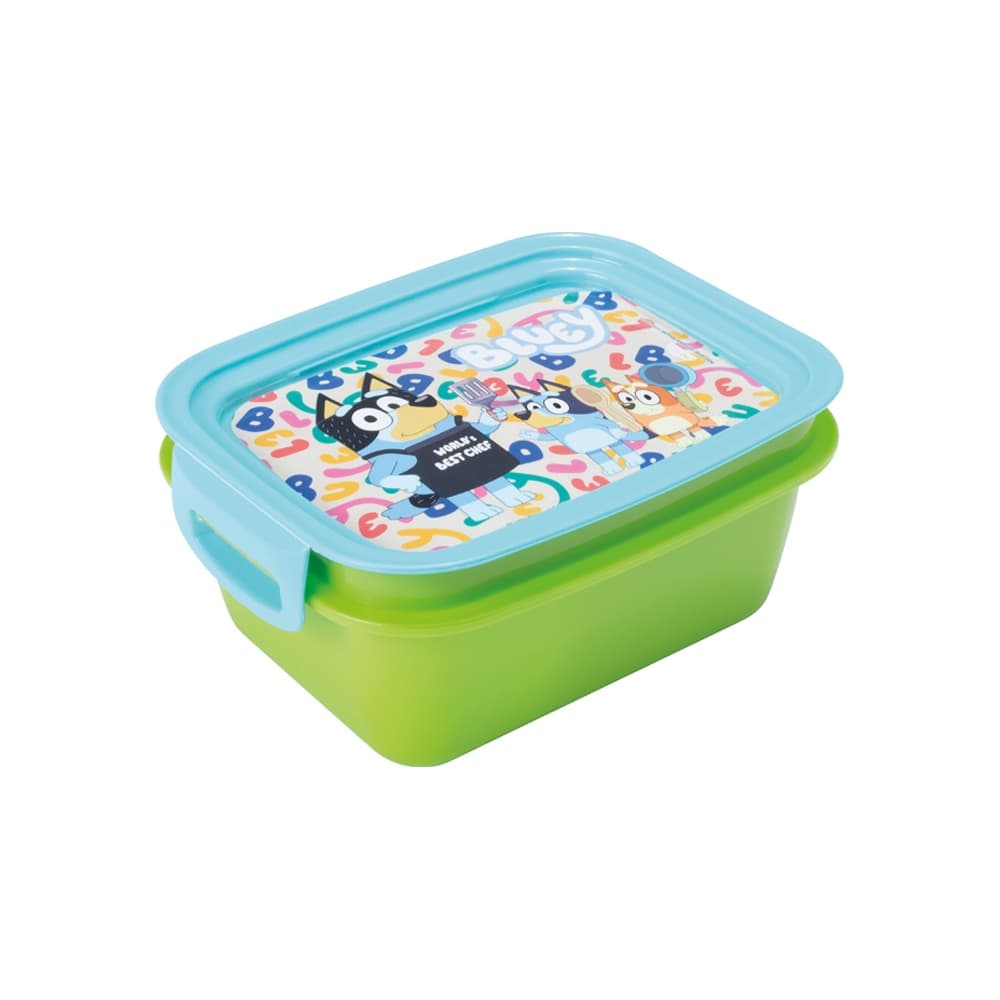 Marmita Hermética Divisória 630ml Bluey Escolar Passeio Viagem Plasútil