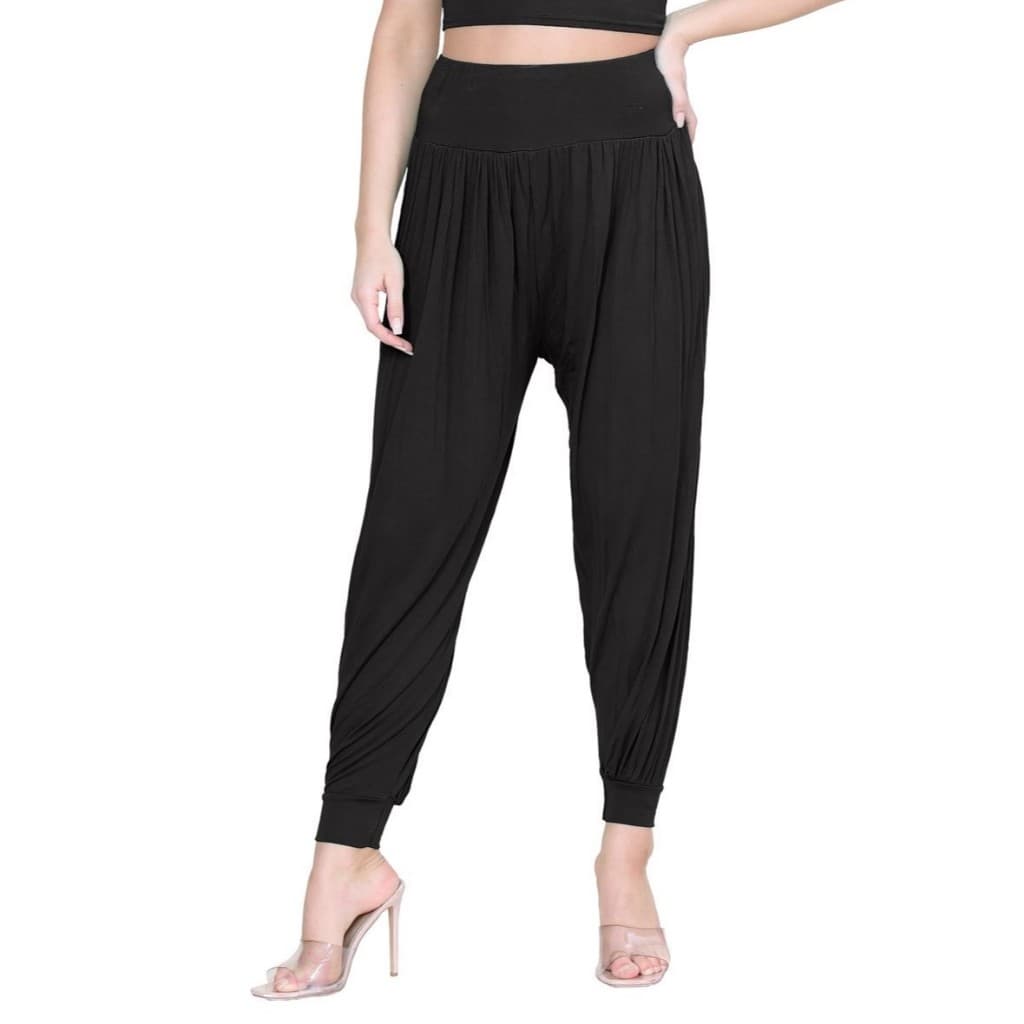 Calça Soltinha Modelo Saruel Moda Feminina Cintura Alta