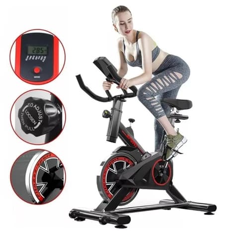 Bike Ergometrica Spinning Academia Fitness Profissional 120kg Roda 13Kg