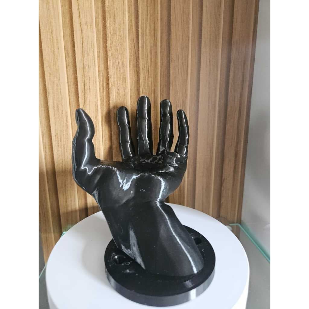 Suporte de Parede para Violão e Guitarra em Formato de Mão – Decorativo e Resistente