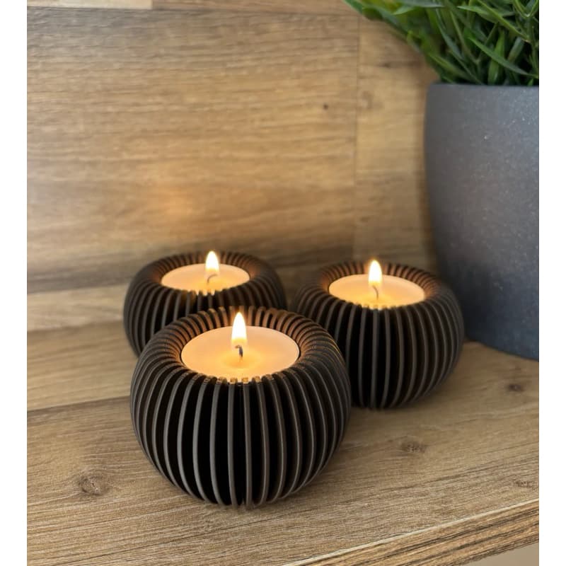 conjunto de porta-velas