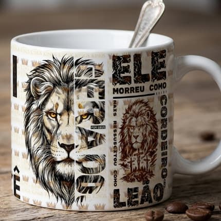 caneca jesus foi por você