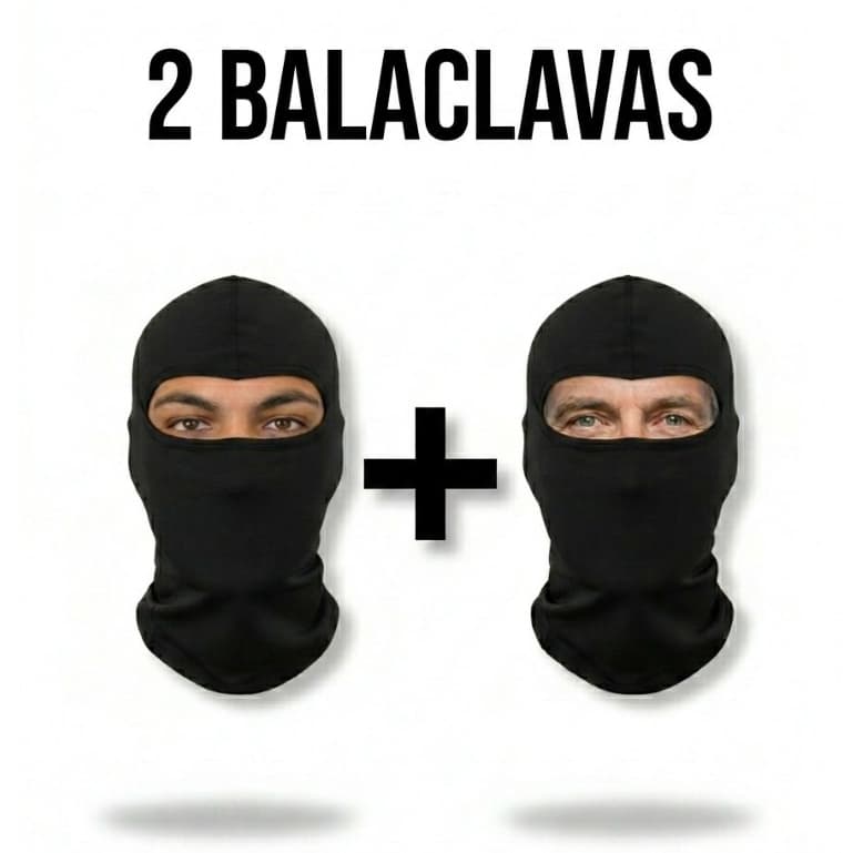 Máscara Balaclava Touca Ninja UV50 Proteção Solar Térmica Motoqueiro