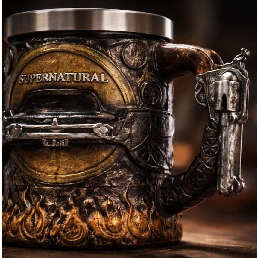 Caneca Resina 3D Supernatural 250ml Geek