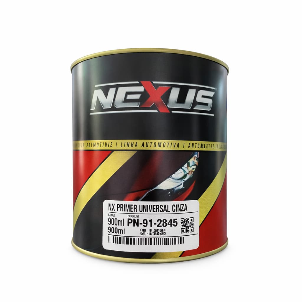 Primer Universal Cinza Nexus NX 900ml Automotivo Alta Aderência Fundo Preparador