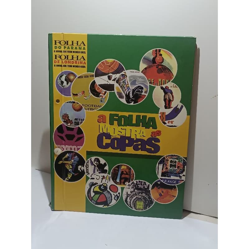 Livro dos anos 90 A Folha mostra às Copas leia a descrição