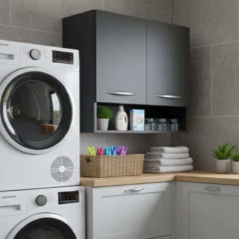Oferta Limitada Armário Organizador de Cozinha com 2 Portas Funcionais