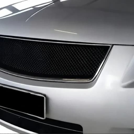 Tela Plástica Grade Parachoque Carro Preto Tuning 1,00 Largura