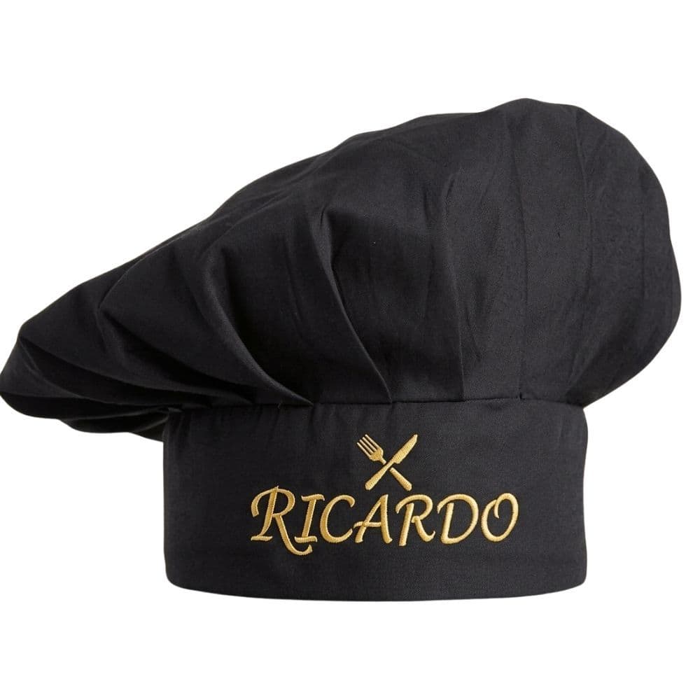 Chápeu Chef Cozinheiro Personalizado Nome Bordado / Chapéu para cozinheiro/  Touca Culinária