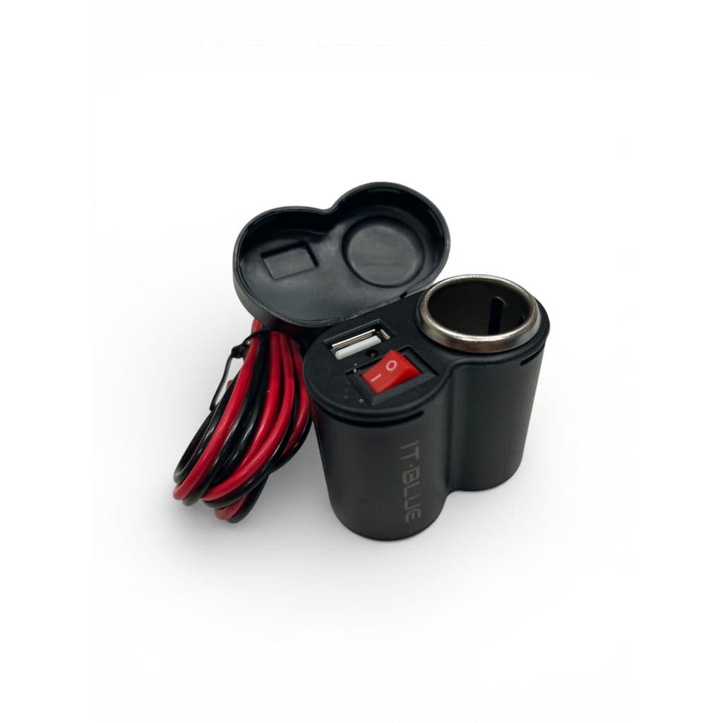 Carregador de celular tomada USB turbo para moto