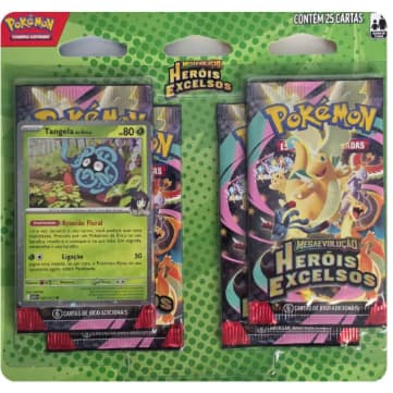 Pokémon Blister Quadrúplo Heróis Excelsos Tangela