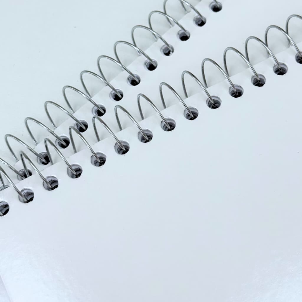 3 Un Caderno Colegial Sublimável Capa Alto Brilho 14x20cm Branco TPI Tudo para Imprimir Sublimação