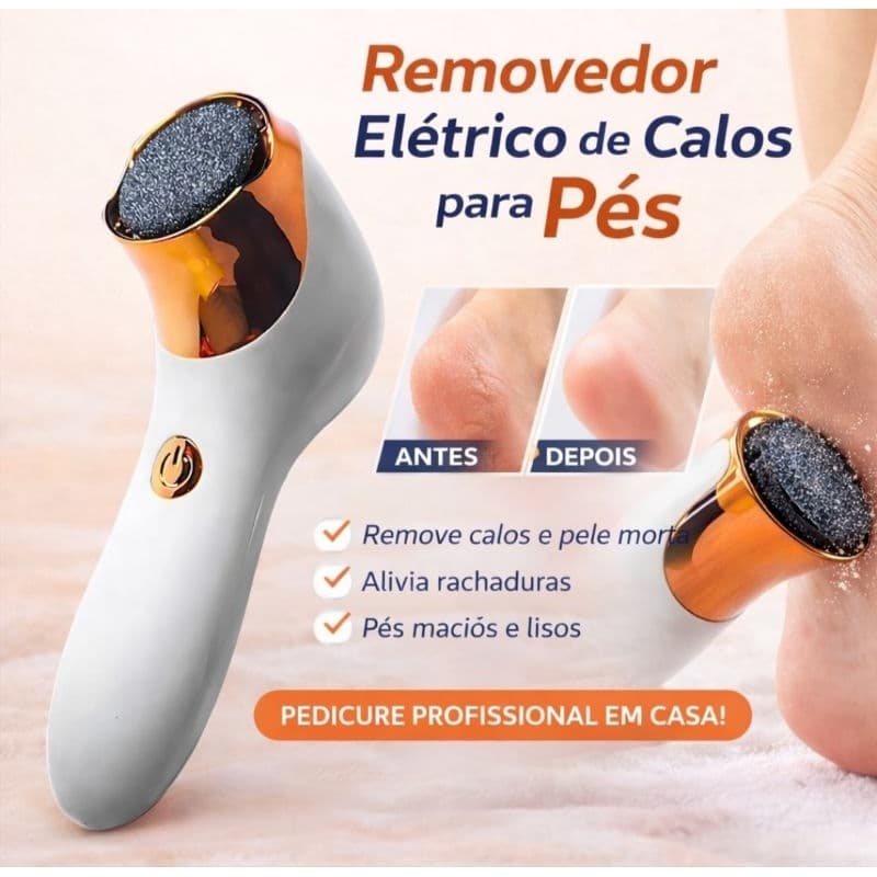 Removedor Elétrico de Calos para Pés