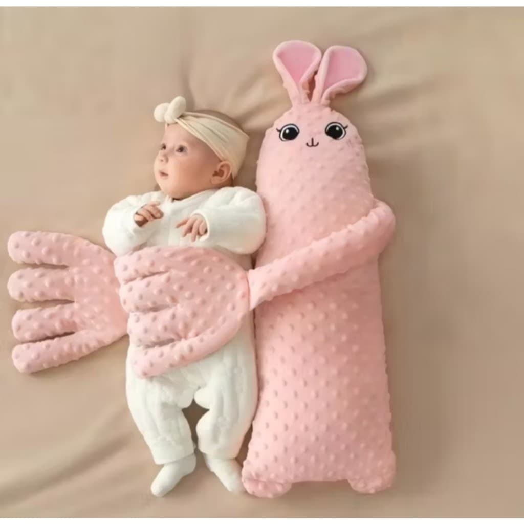 Boneca Calmante para Bebê com Tapinhas Automáticos – Pelúcia para Sono, Conforto Semelhante ao Colo dos Pais