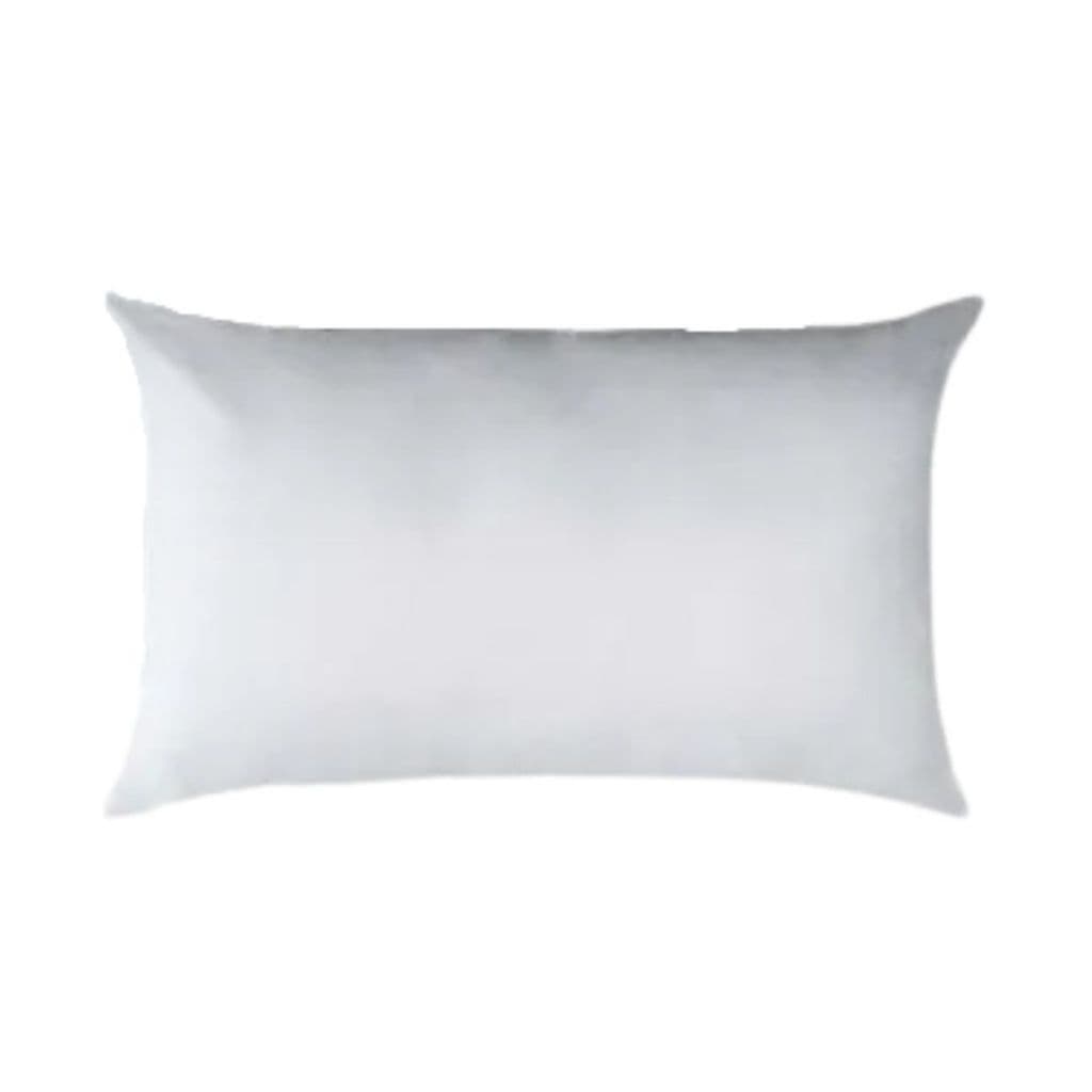 Refil Para Almofada Baguete Flocos de Espuma 50x30cm