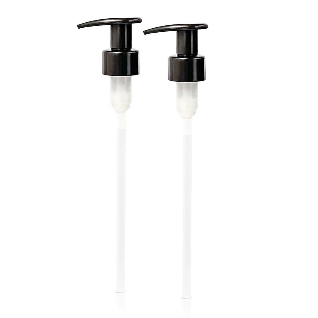 2 Válvulas Compativeis Para Shampoos e Condicionadores  Loreal 1500ml rosca 28/410 Preta Bico Dosador