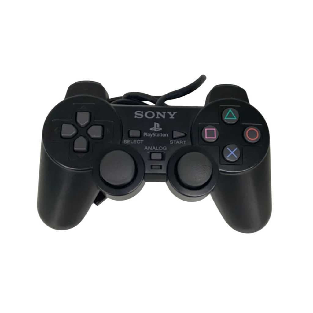 Controle Dualshock Preto PS2 - Original