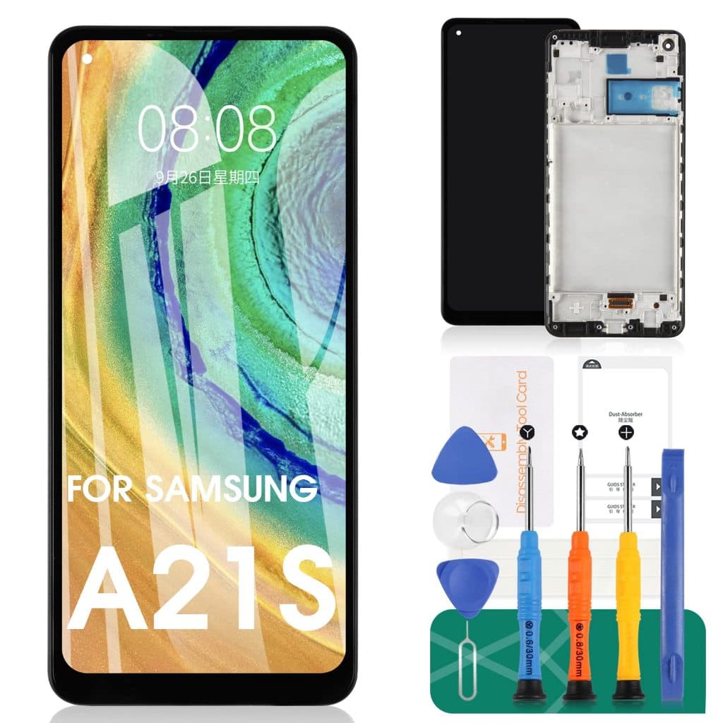 Frontal Tela Display Galaxy A21s A217