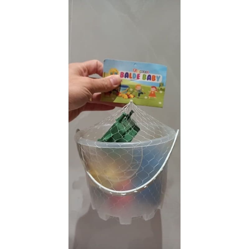 Balde Baby com Blocos de montar,Criança,Brinquedo,Diversão