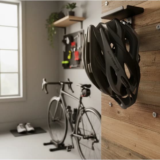 Suporte de Parede para Capacete | Organizador de Capacete Bike/Moto | Impressão 3D