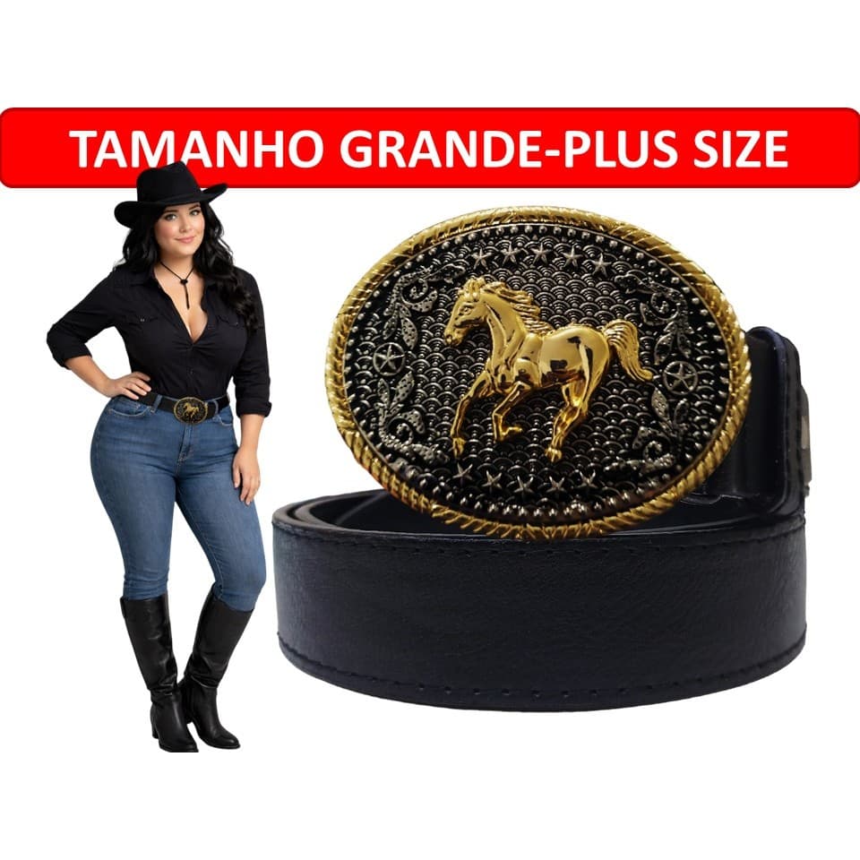 CINTO FIVELA COUNTRY PLUS SIZE FEMININO RODEIO COWBOY FESTA JUNINA SERTANEJO CAVALGADA
