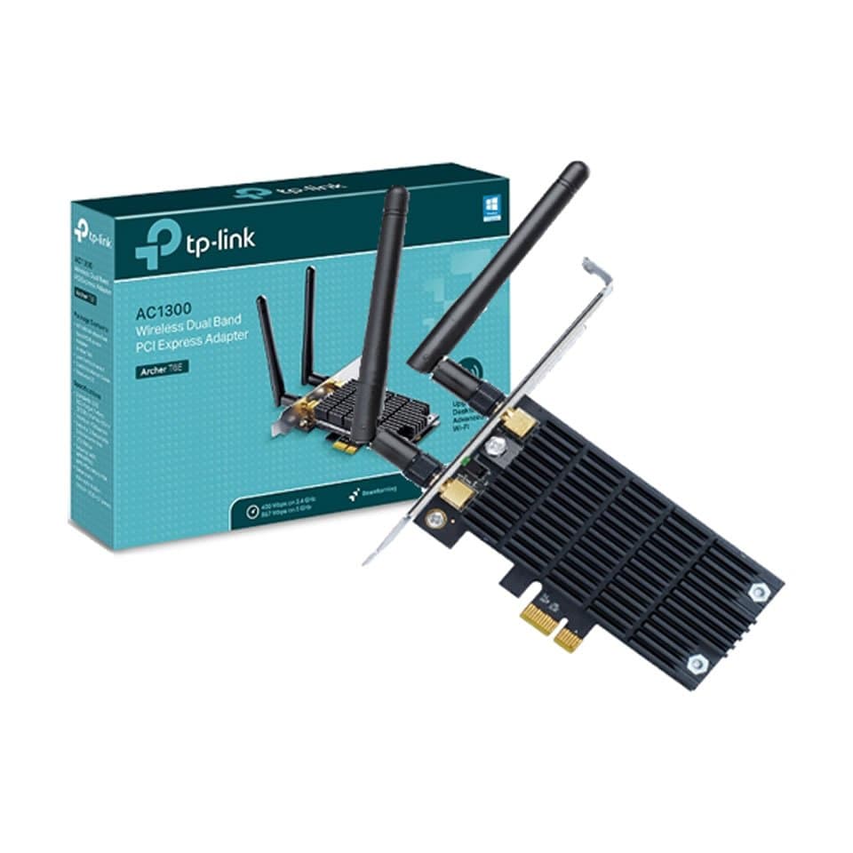 Wireless Dual Band PCI Express Adapter TP-LINK Archer T6E c/ 2 Antenas
