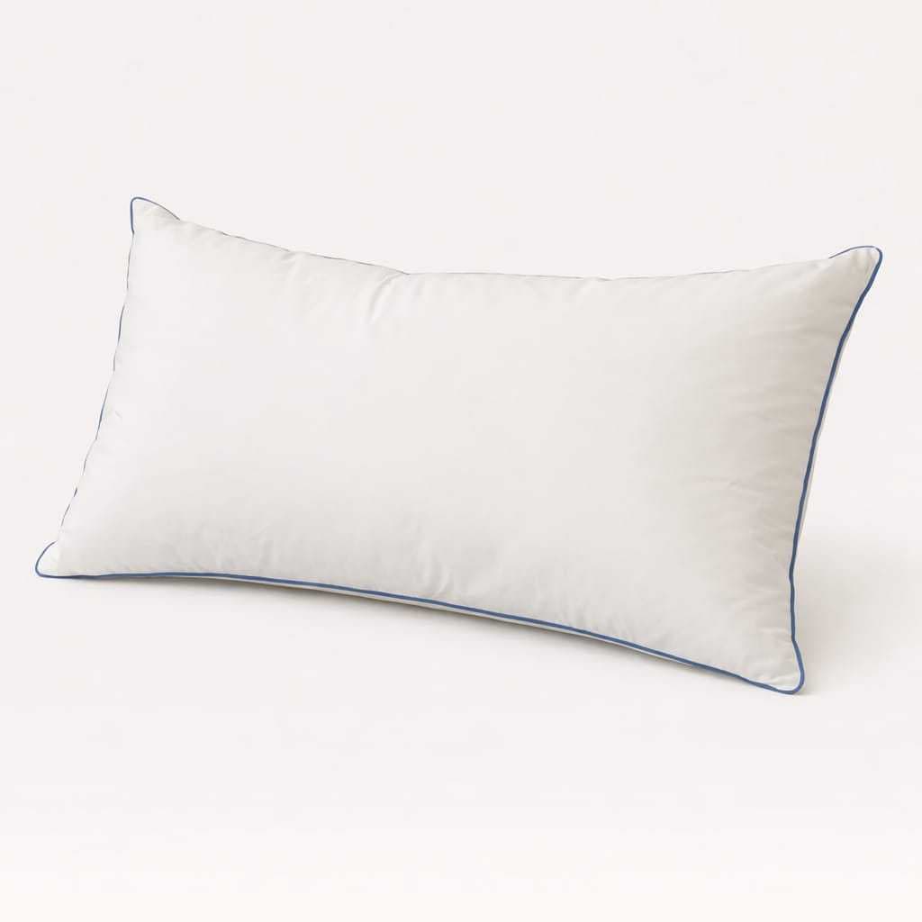 Travesseiro KING Grande Toque Plumas 90x50 Percal 200 Fios Hotel Branco Antiacaro Macio