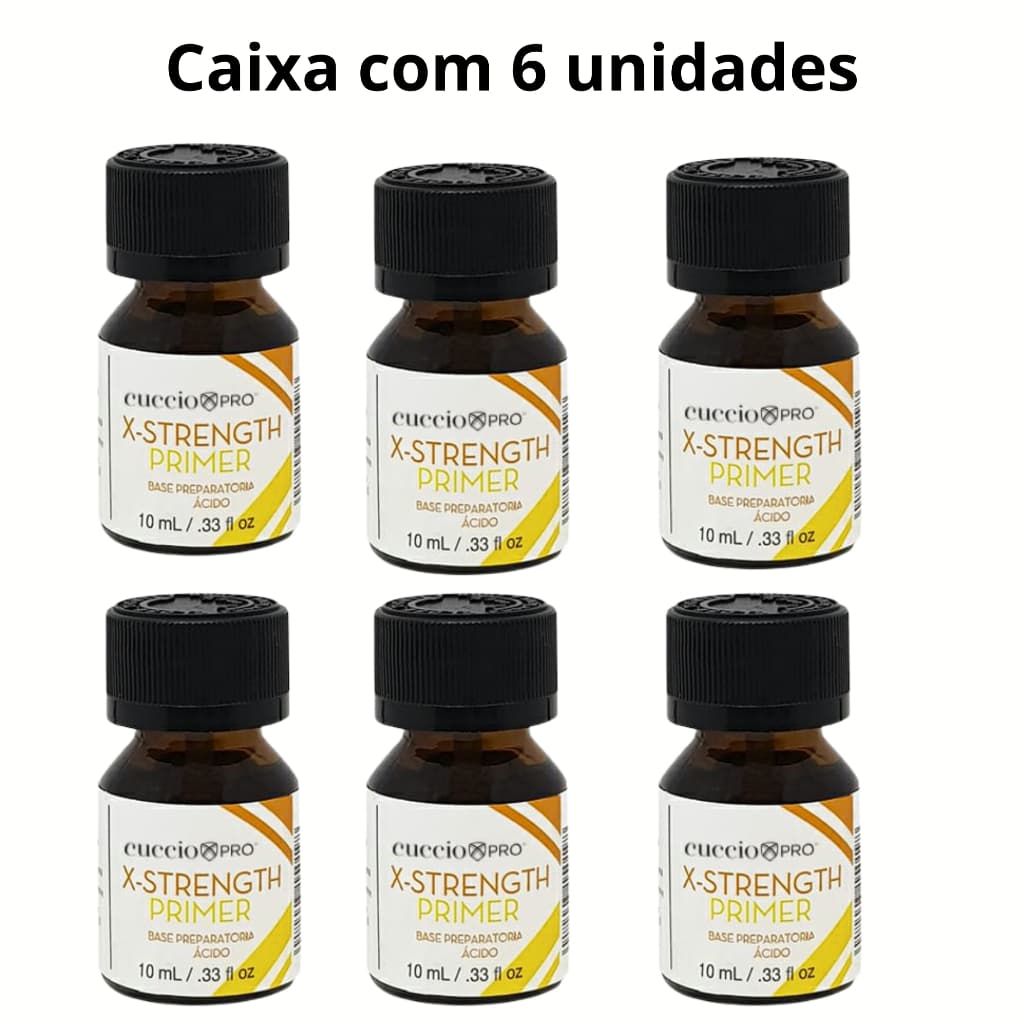 Kit com 6 Primer Ácido Cuccio