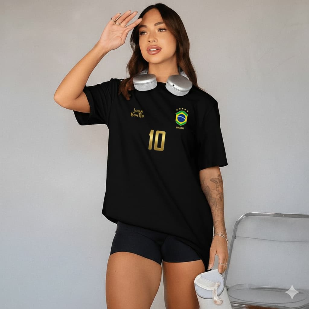 Camiseta do brasil blusa do brasil unissex tshirt algodao copa do mundo 2026 futebol jogos lançament