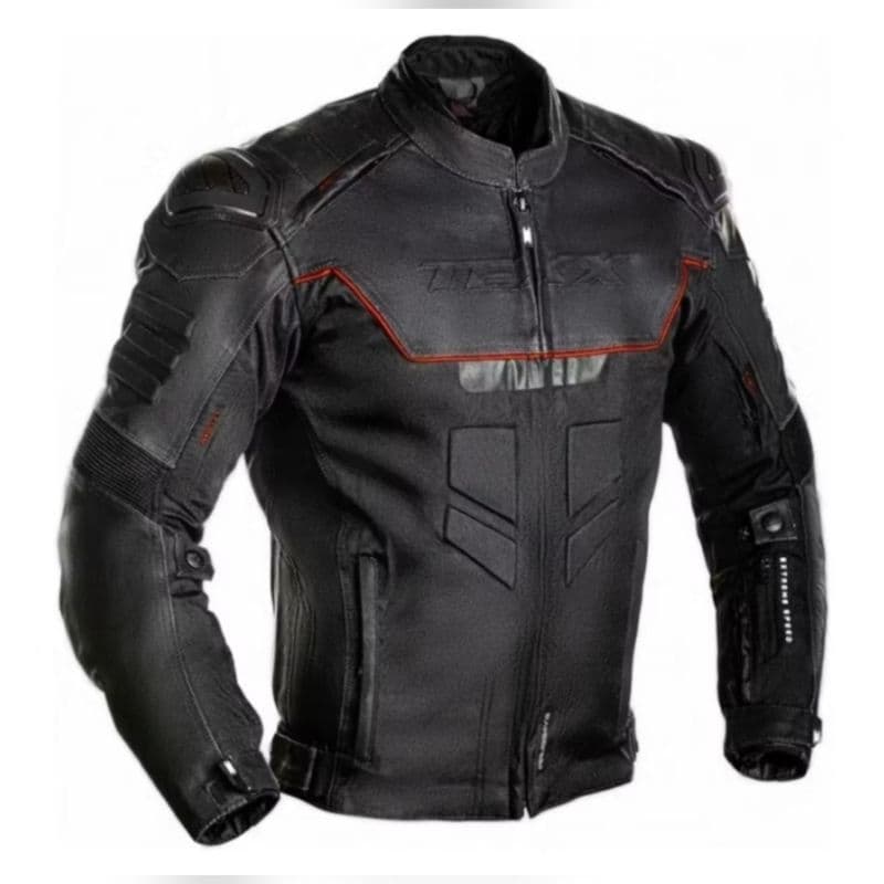 Jaqueta Motociclista Texx Falcon V2 Masculina Couro E Cordura