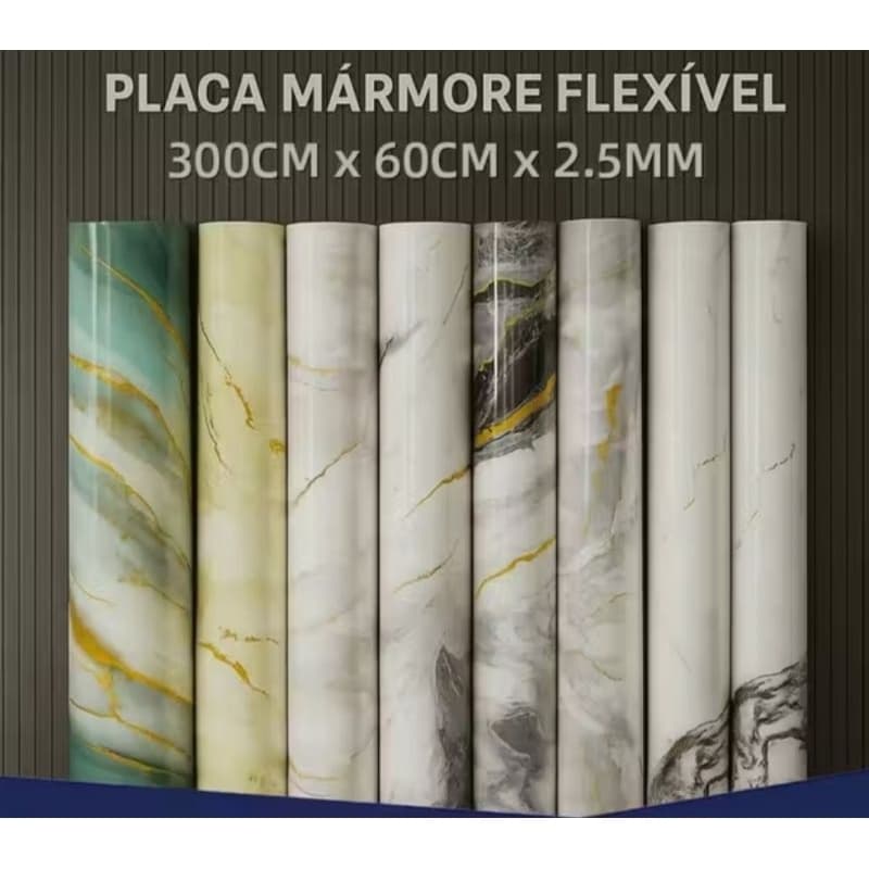 Placa Adesivo 2.8Mx0,6Mx2.5mm Autocolante 3D Mármore Em Rolo Lavável Impermeável Revestimento Parede