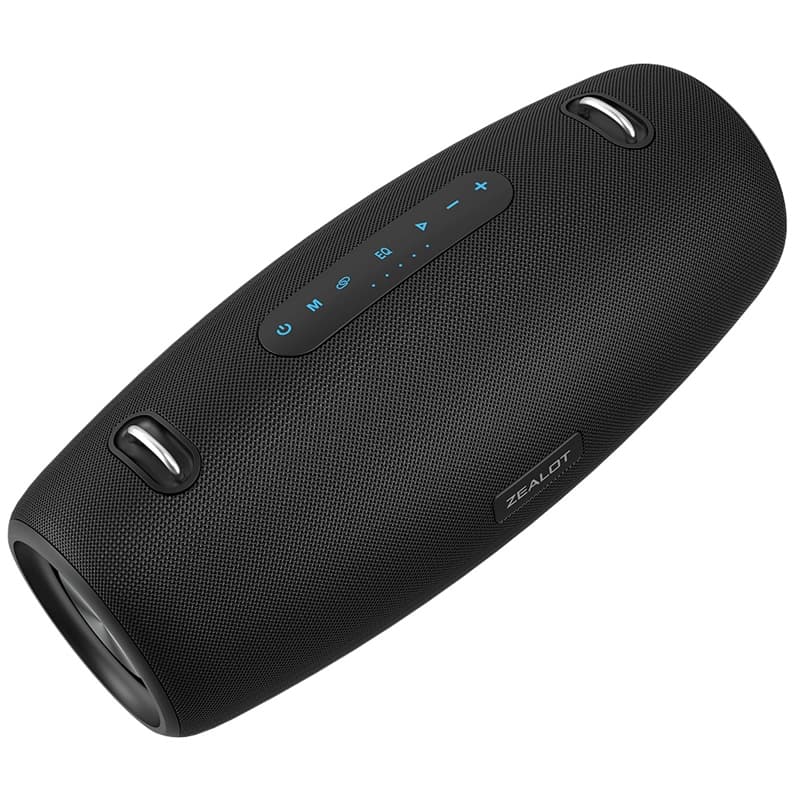 【Envio Imediato】Caixa de Som Bluetooth ZEALOT-S67 Boombox 60W | 14400mAh, IPX5, Alça de Ombro, TWS Estéreo, Bluetooth5.4